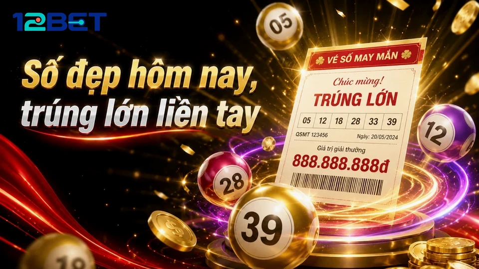 Soi kỹ cuống vé số trước khi đối chiếu bảng kết quả xổ số 12BET